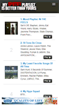 Mobile Screenshot of myplaylistisbetterthanyours.com